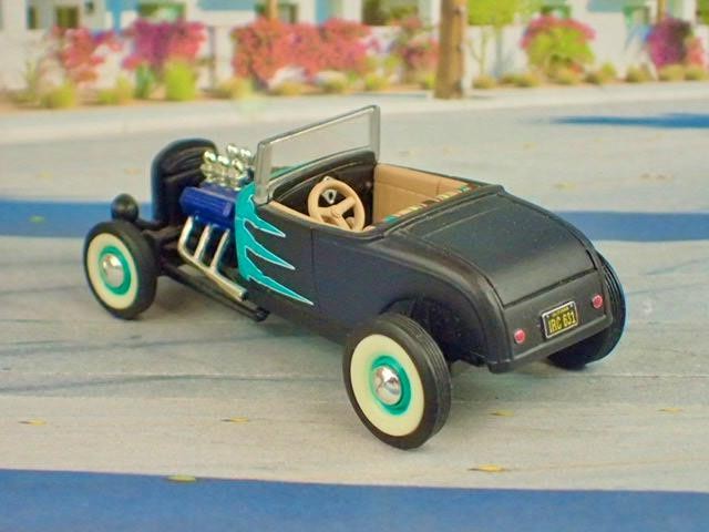 Old S’Cool 1929 Ford Model A Flathead V8 Roadster Hot Rod 1/64 Scale Ltd Edit L