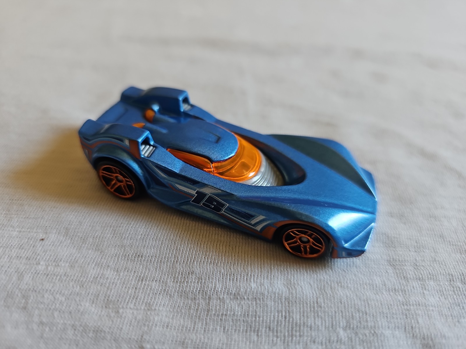 2011 Hot Wheels SCOOPA DI FUEGO Lblue from 4 LANE ELIMINATION RACE 5 Pack LOOSE