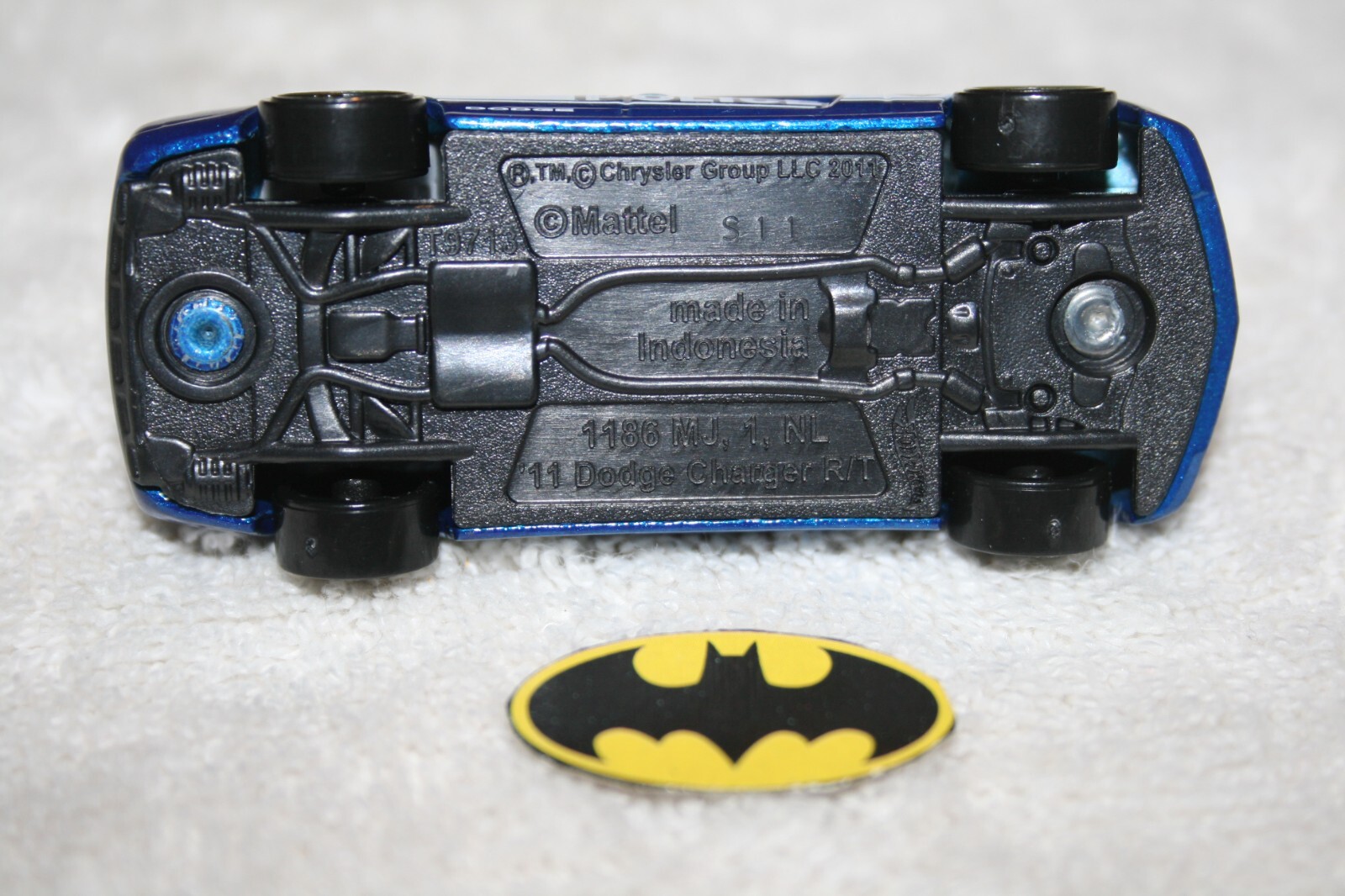 NEW 2023 Hot Wheels Batman 2011 Dodge Charger R/T GCPD Police Blue Gotham city