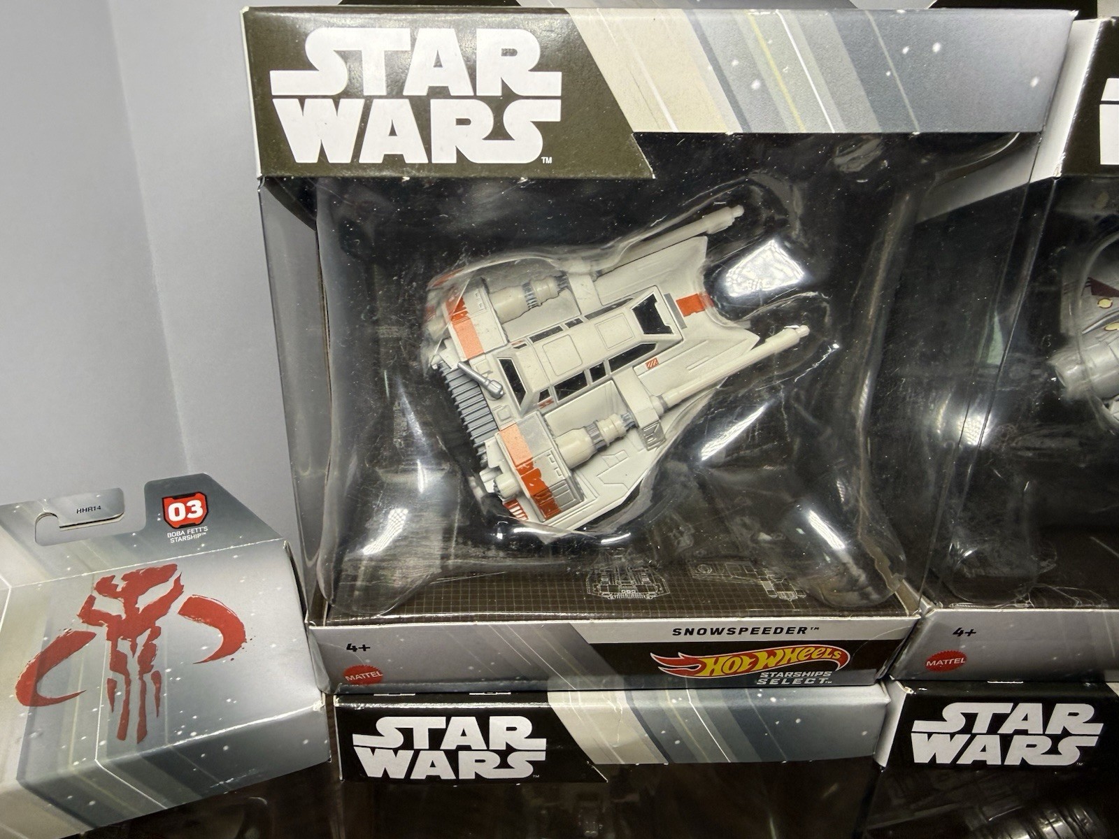 Hot Wheels Star Wars Starship Select, Lot Of 14 Sealed ~ AT-ST, Imperial Shuttle