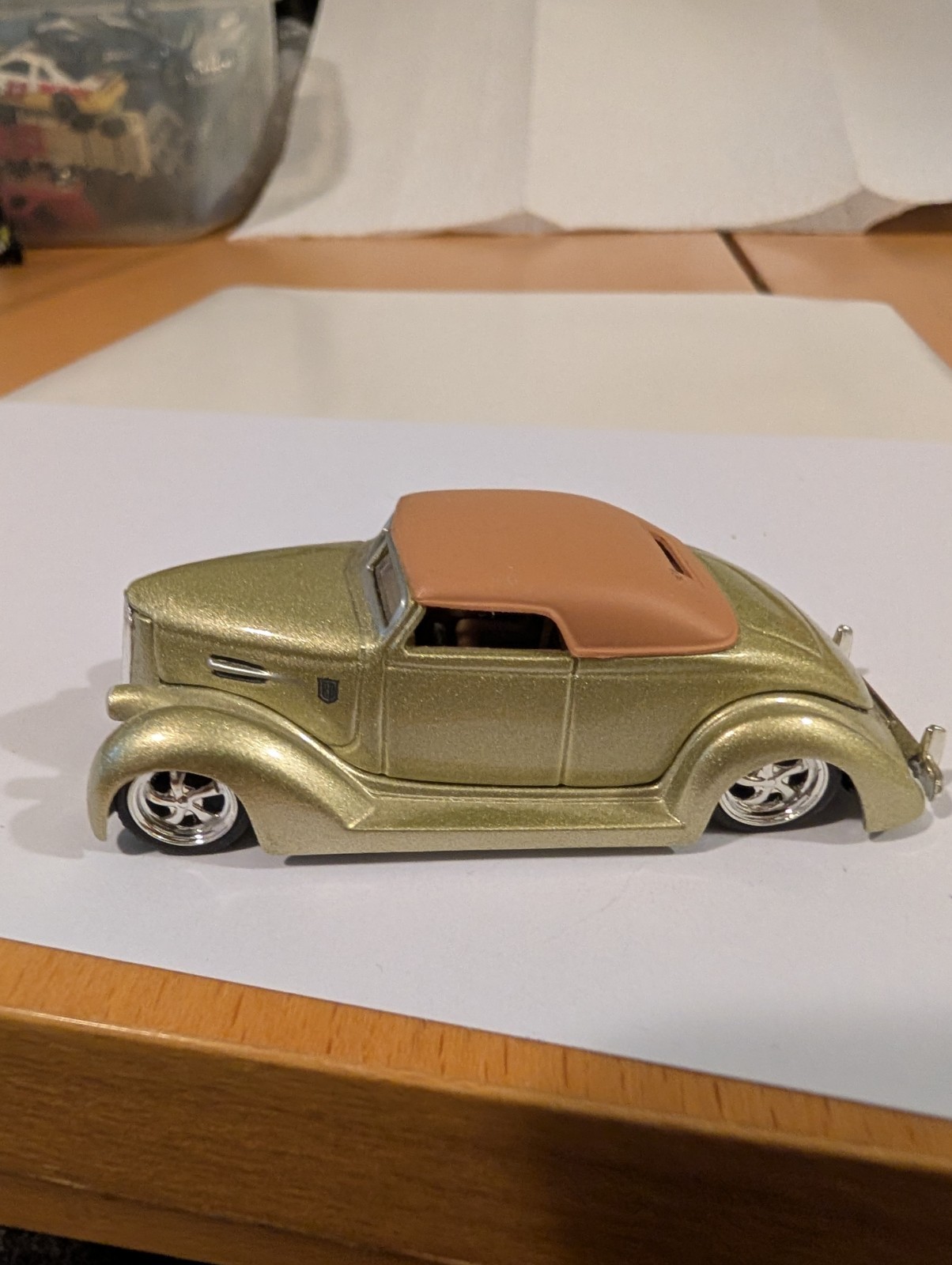 Packard Style Grill 1936 Ford V8 Coupe w/removable Top 1/64 Scale Ltd Edition P