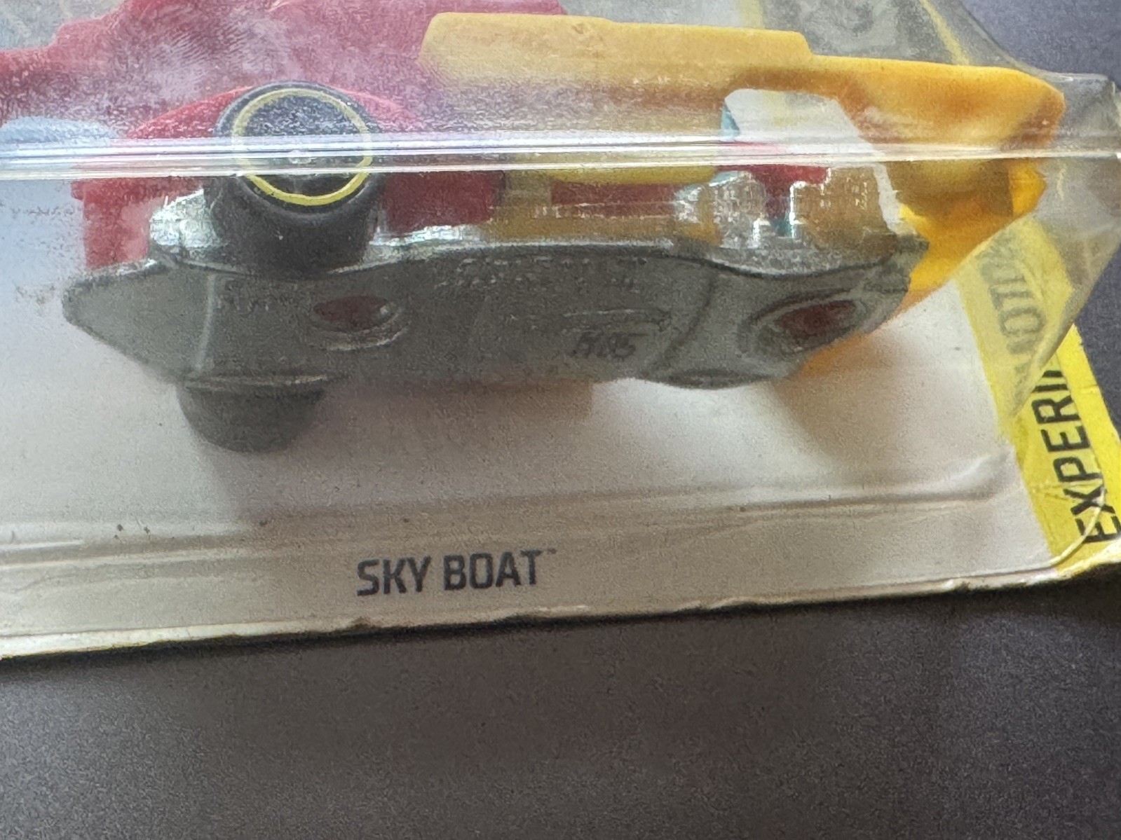 2019 Hot Wheels Experimotots #165 Sky Boat 7/10 New in Package (ERROR)