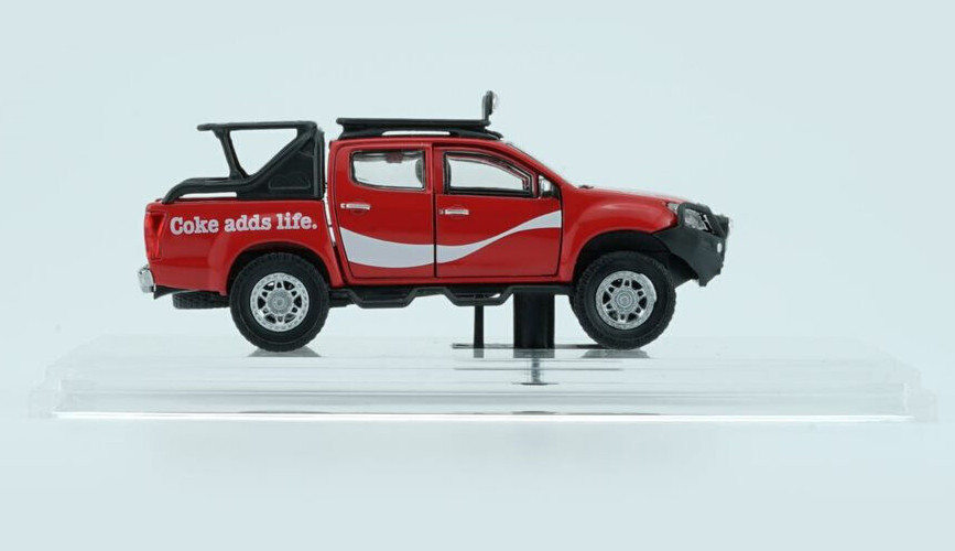 BM Creations “Coke-Cola” 2018 Isuzu D-Max – RHD 1:64 Scale Diecast Car COKE050