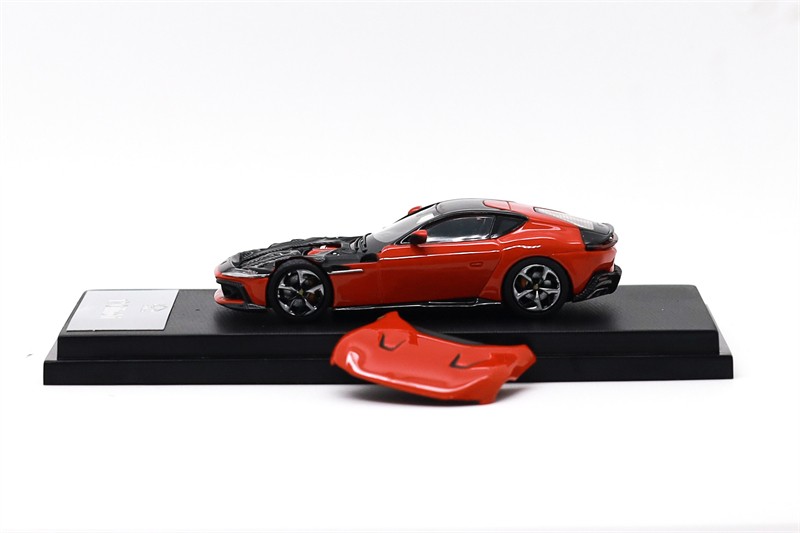 7CM Model 1:64 12 Cilindri Coupe Standard Red Diecast Model Car