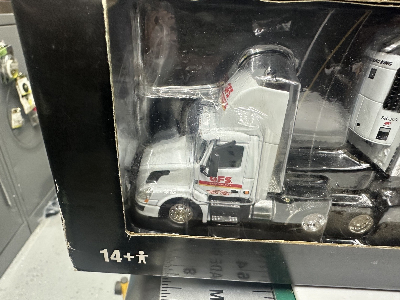 DCP 1:64 Gordon Food Service Volvo W/Double 28’ Thermo -King Trailers