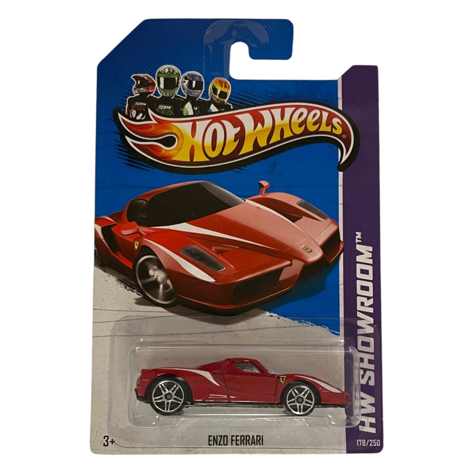 Hot Wheels 2013 Enzo Ferrari Red HW Showroom 178/250
