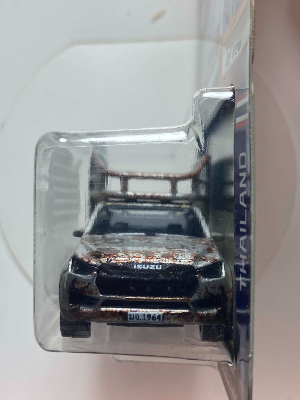 Majorette 1/64 Isuzu D-Max Rusty Cage Pickup Thai Exclusive Diecast NIP