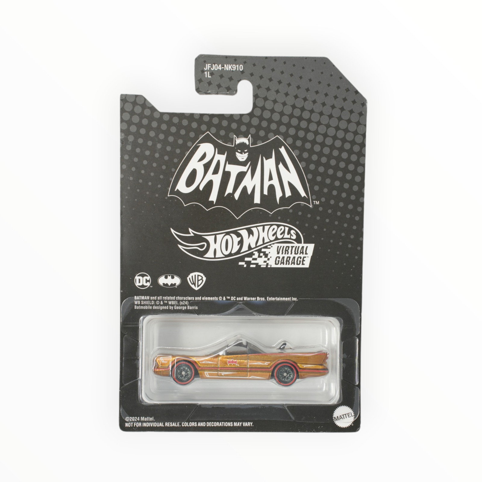 Hot Wheels Classic TV Series Batmobile #1 – 2024 NFTH Garage A