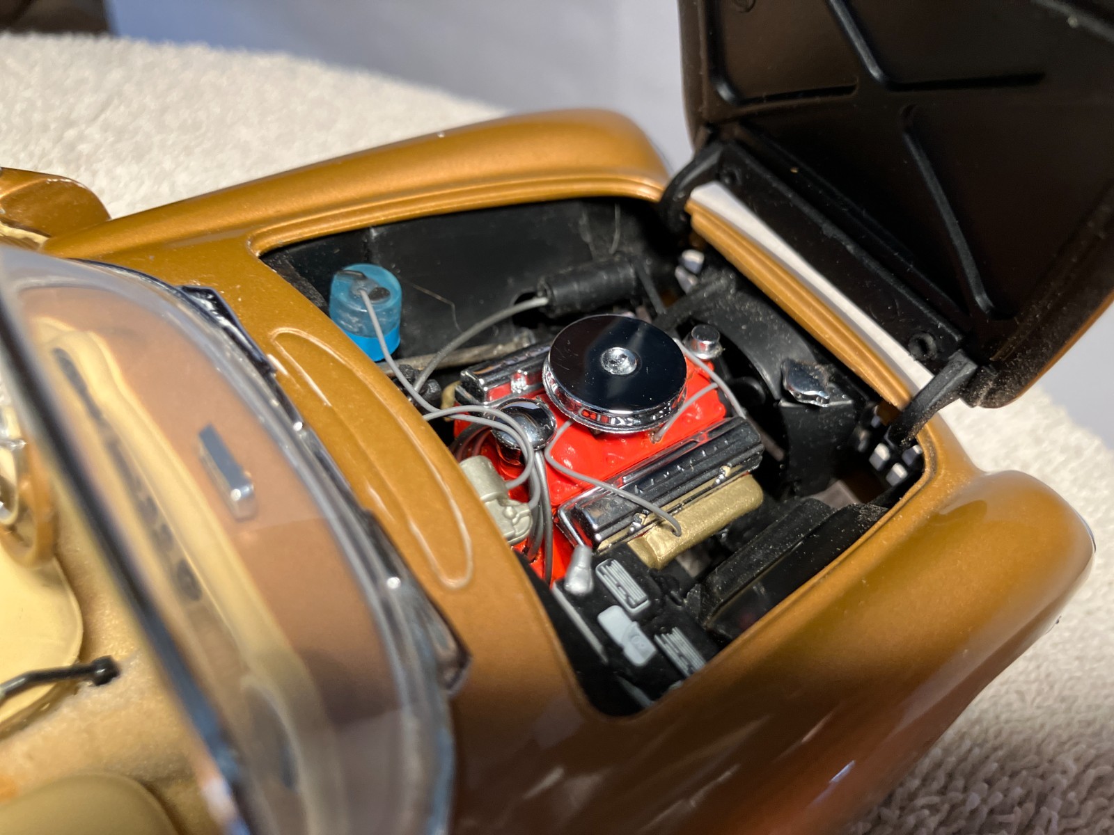 Franklin Mint 1/24 1955 Corvette Limited Edition – Copper