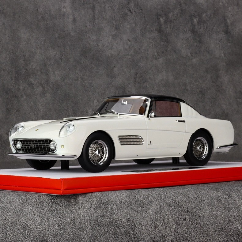 for Tecnnmodel for Ferrari for 410 for S.A. 1958 for Superfast white 1:18 Model