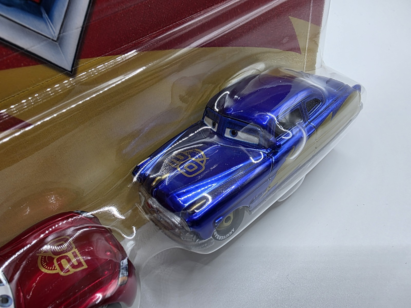 Disney Pixar Cars 20th Anniversary Lightning McQueen Doc Hudson 2-Pack New 2026