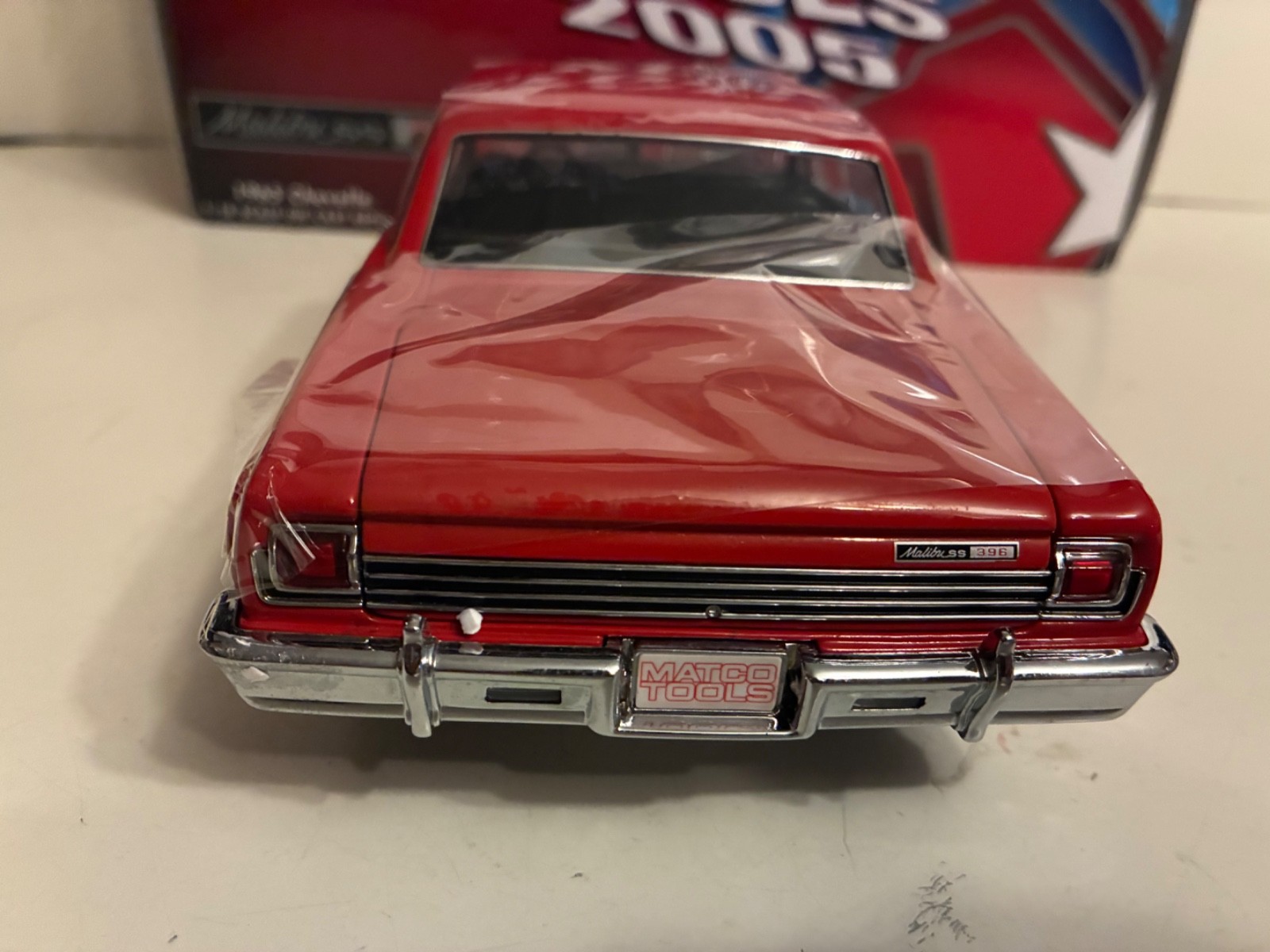 1965 Chevrolet Chevelle RED Limited Edition 1:18 MATCO TOOLS IN BOX