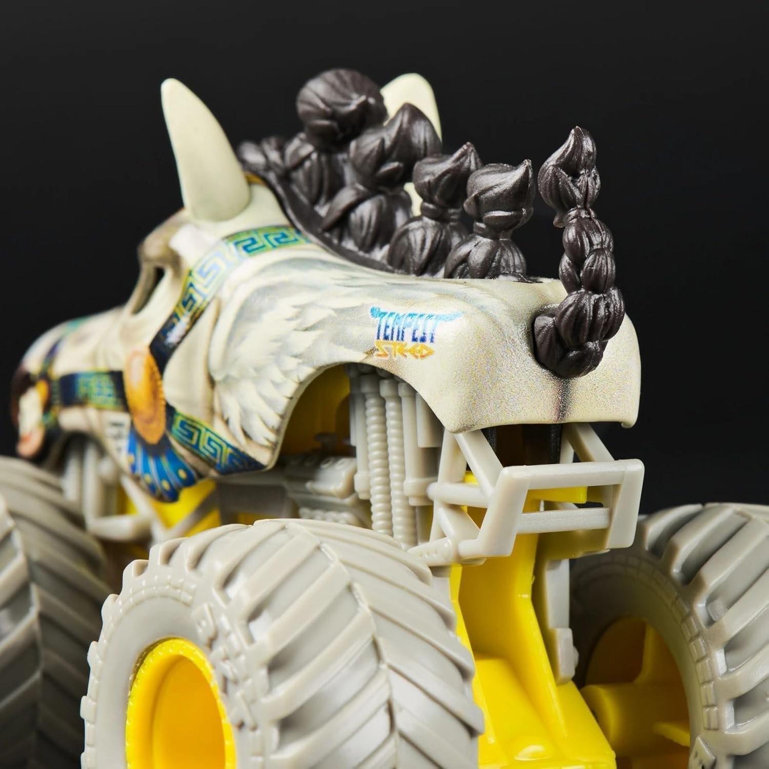 Monster Jam 2025 Series 40 Tempest Steed – 1:64 Diecast Crazy Creatures Truck