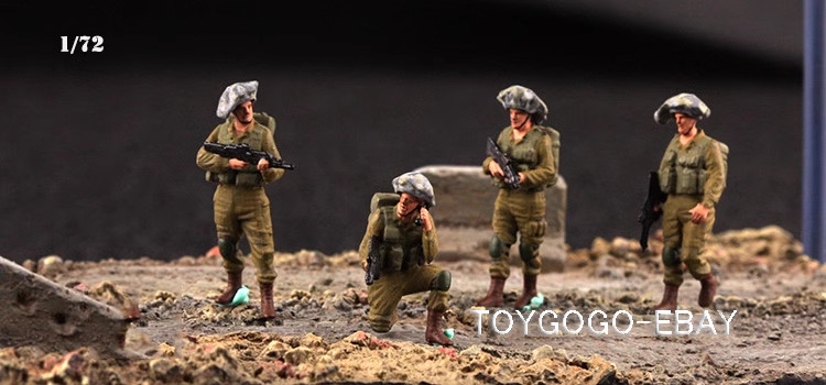 1/72 TANK 1:72 WW2 Israel Defense Force soldiers military toy TotalWar diorama