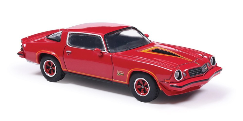 IXO AMERICA 1:64 1977 Chevrolet Camaro Z28 – Light Red – AI64010