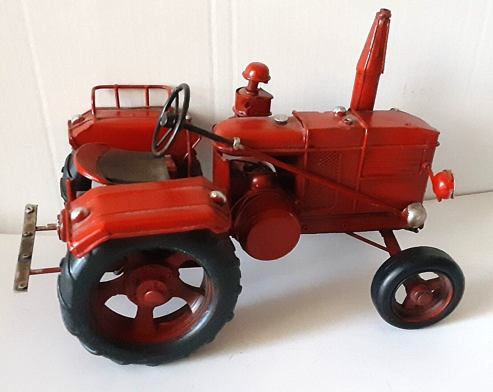 Farm Tractor Steampunk Design Sheetmetal 10″ Inches Vintage 1/16 PLEASE READ