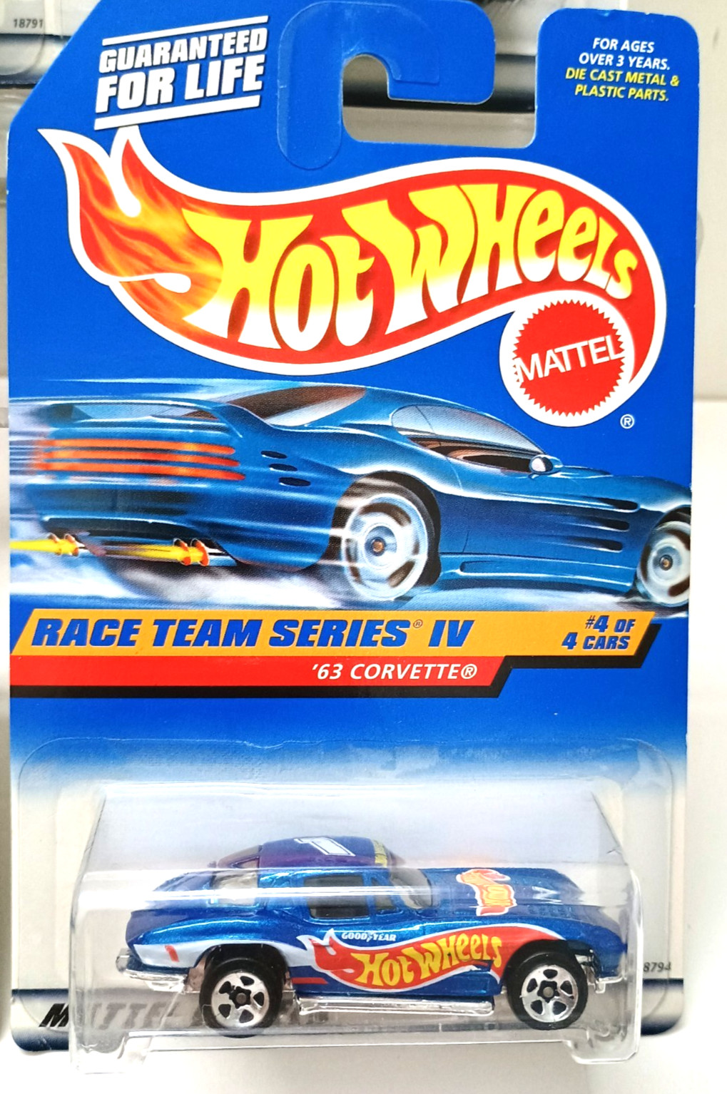1997 Hot Wheels Race Team Series IV Complete Set Of 4 Vehicles; NIP Never Opened