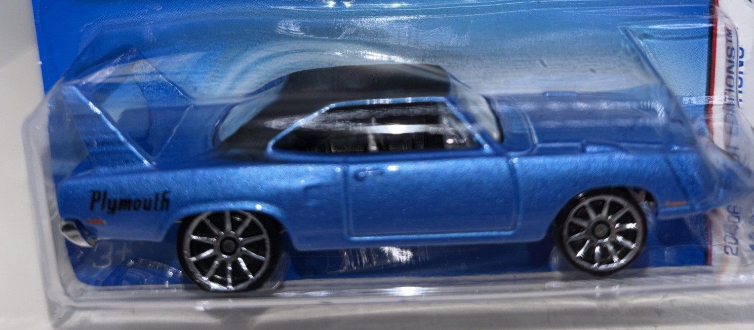 Hot Wheels 2006 First Editions ‘70 Plymouth Superbird Lot Blue And Yellow #1/38