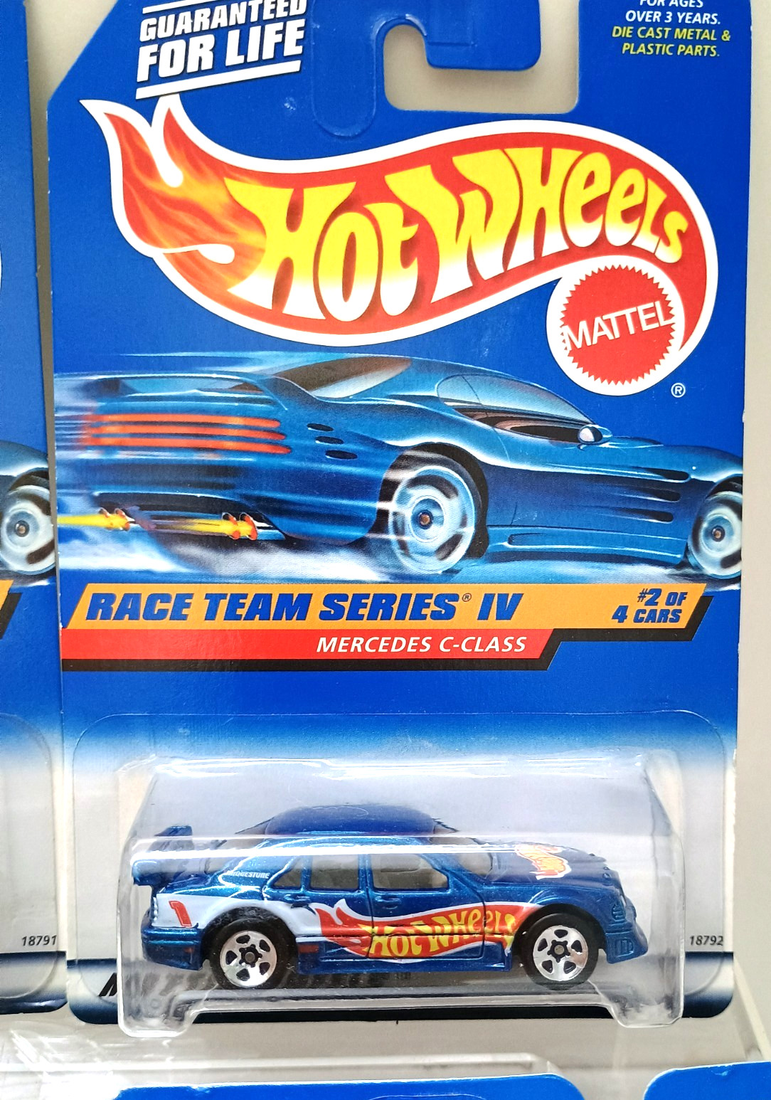 1997 Hot Wheels Race Team Series IV Complete Set Of 4 Vehicles; NIP Never Opened