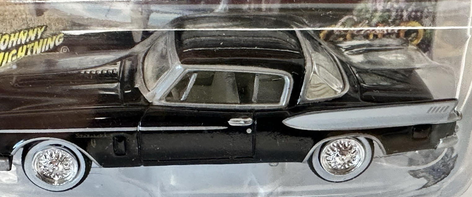1957 Studebaker Golden Hawk 1/64 Johnny Lightning Released 2004 Black