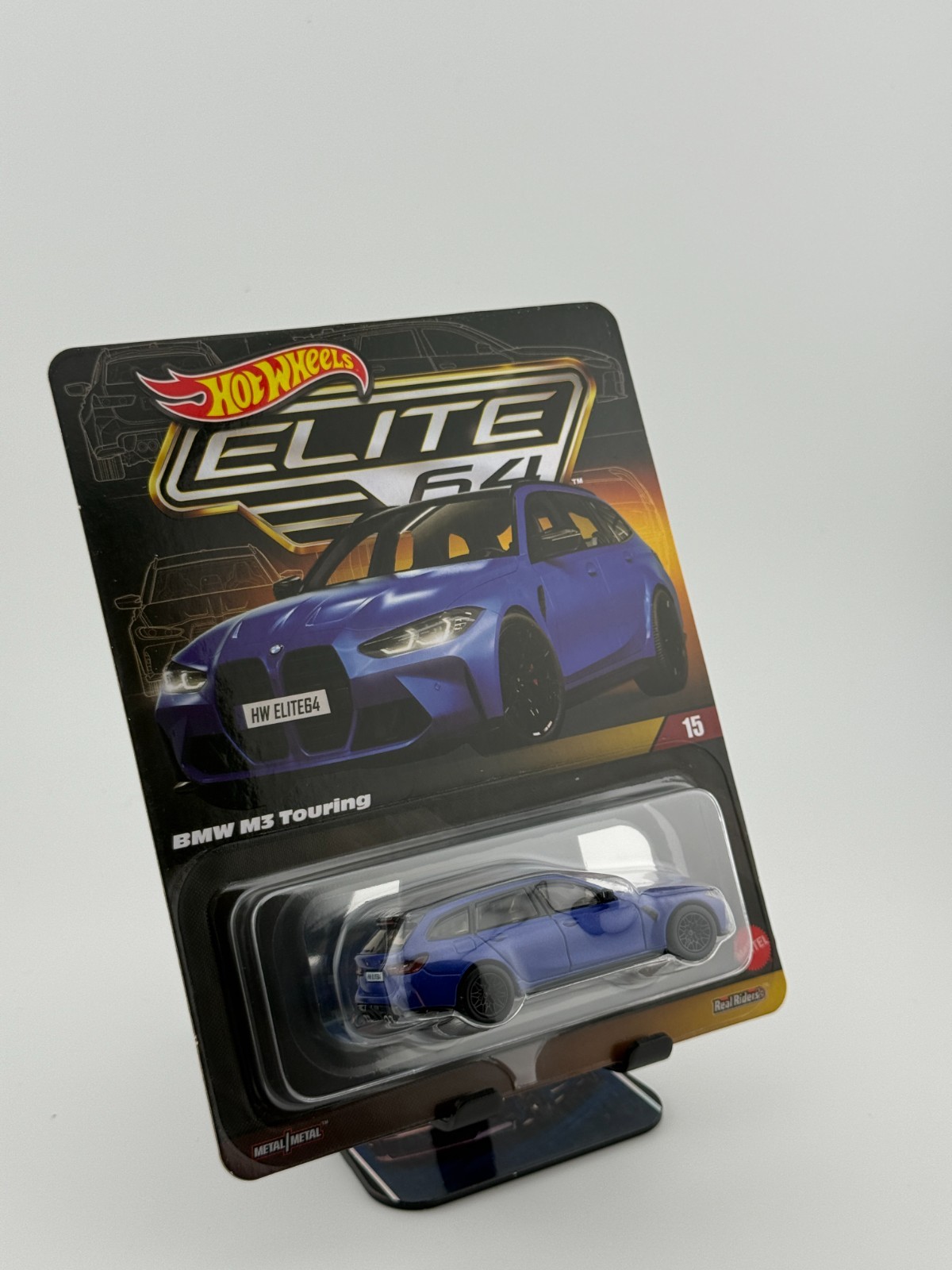 Hot Wheels Collectors Premium Elite 64 Blue BMW M3 Touring