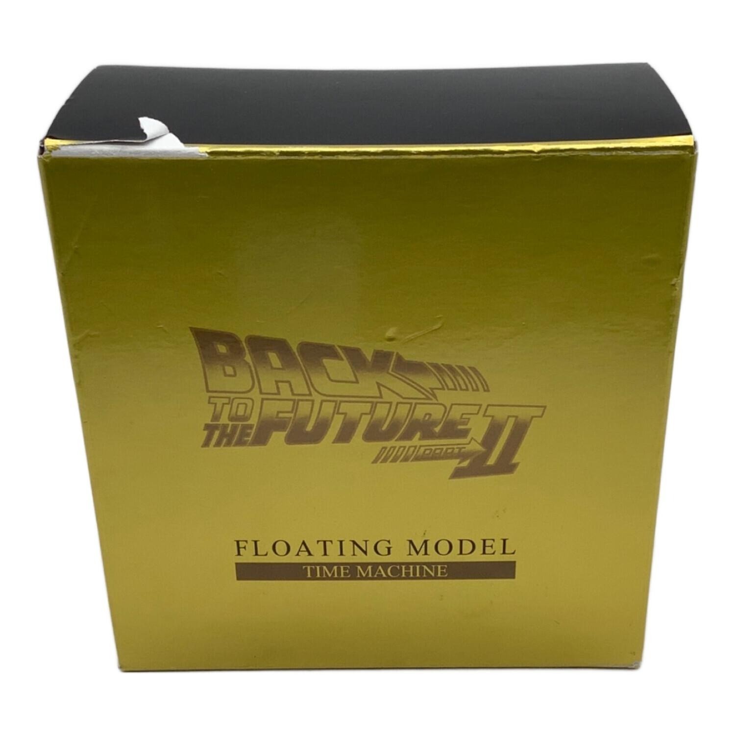 Back to the Future Part II Floating Model Miniature Car Gold Ver. Boxed Used