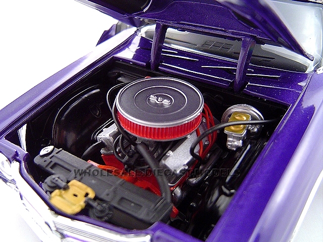 1970 CHEVROLET CHEVELLE SS 454 PURPLE 1:24 PRO STREET CAR UNIQUE REPLICAS 18676