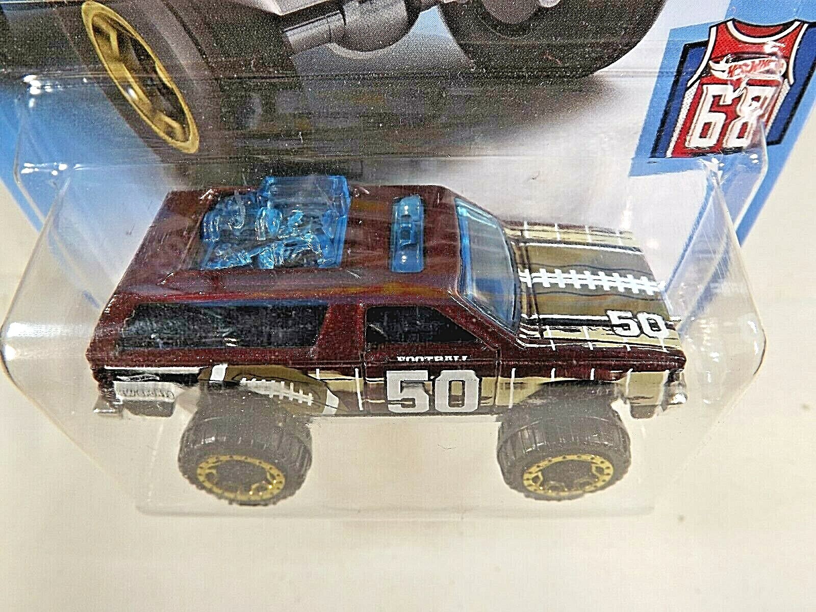2018 Hot Wheels Kmart Exclusive HW Sports 6/10 CHEVY BLAZER 4X4 Burgundy GoldRim