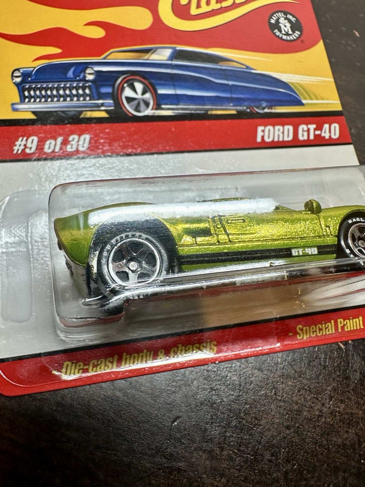 Hot Wheels Classics Series 2 Ford GT-40 Antifreeze