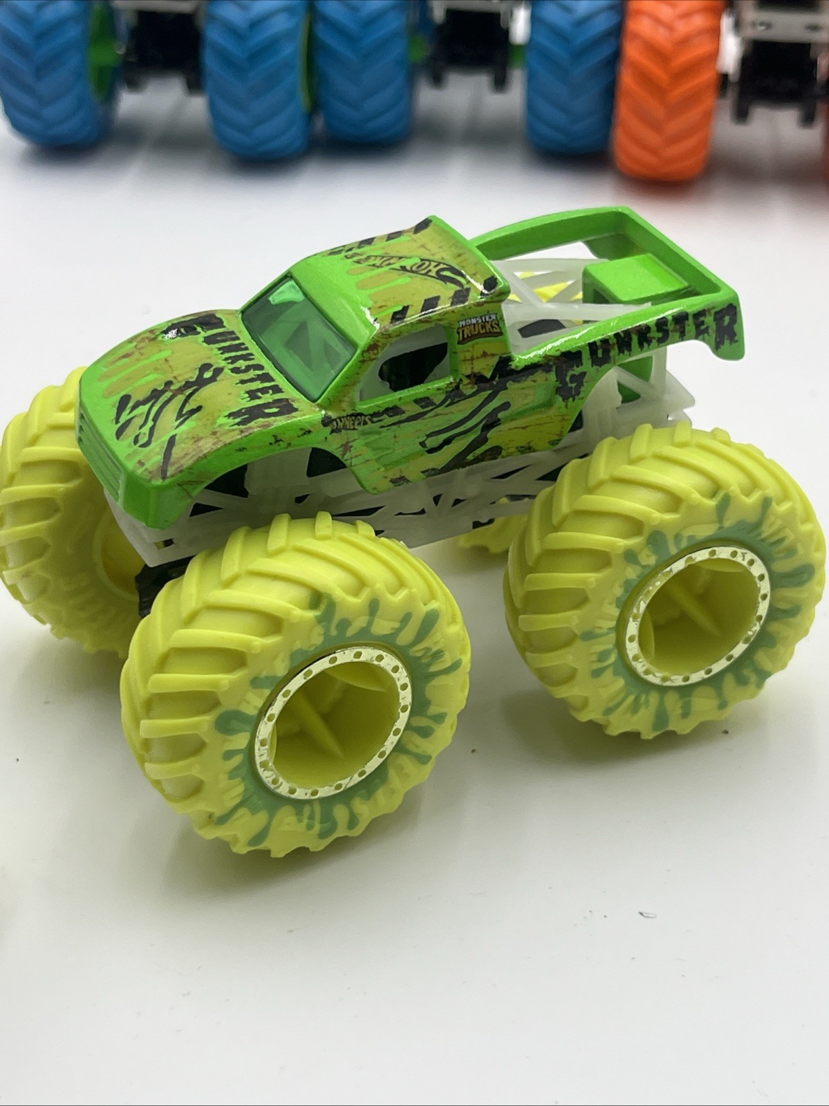 Monster Truck 12-Piece Lot Spinmaster Monster Jam & Hot Wheels Monster Trucks
