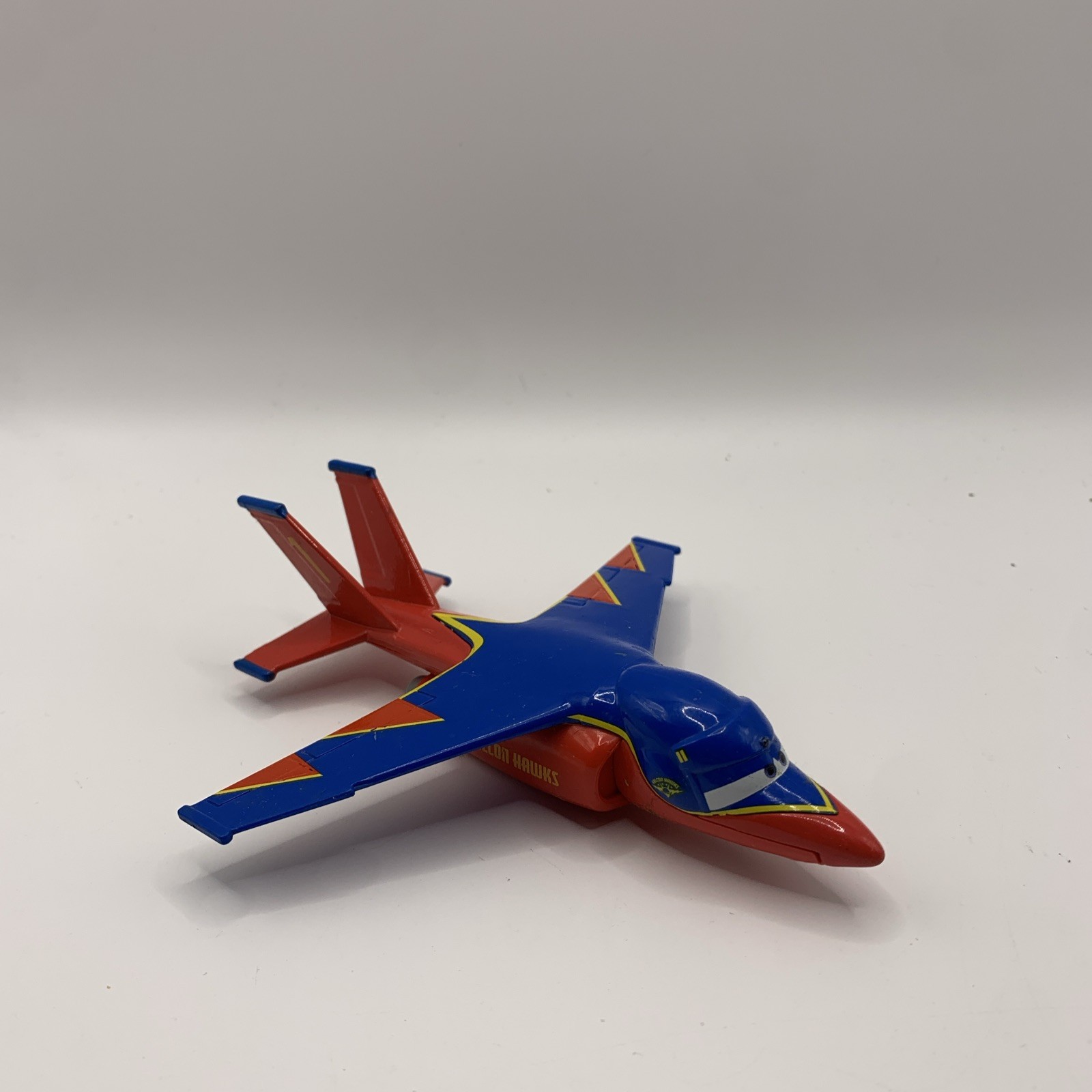 Disney Pixar Cars Falcon Hawk 1 Take Flight Jet Blue Red
