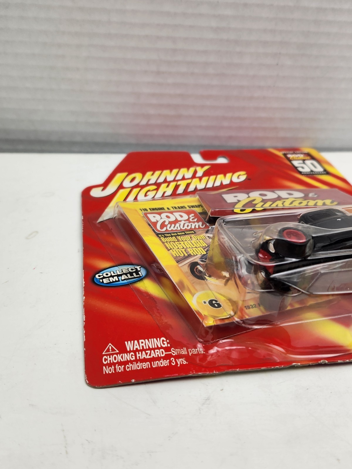 Johnny Lightning 1932 Ford Coupe Rod & Custom Diecast 1:64 Black Vtg 2003