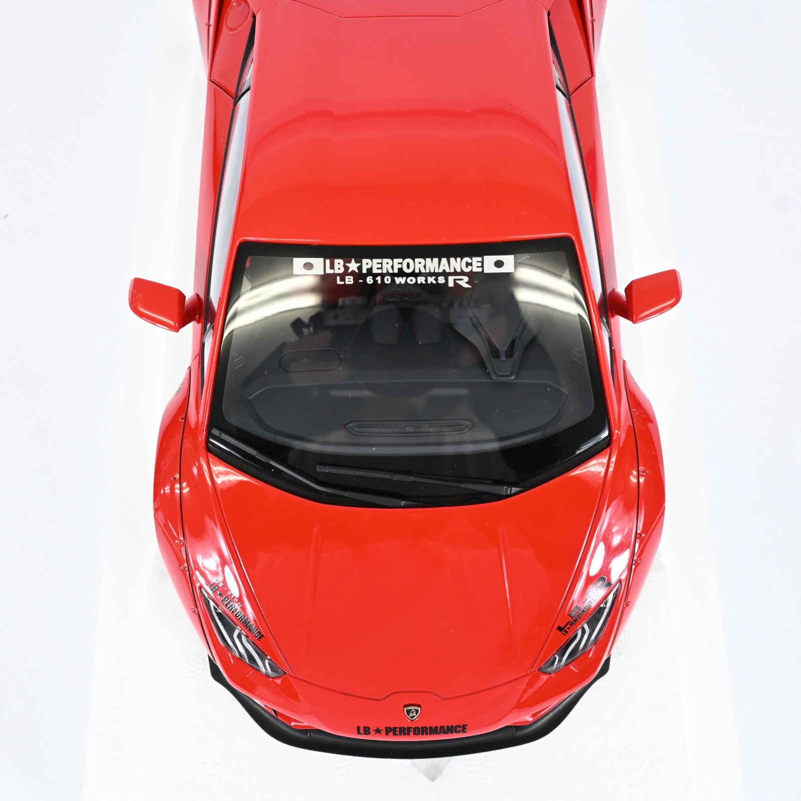 AUTOart 1/18 LB-WORKS Lamborghini Huracan Red Diecast Model Car