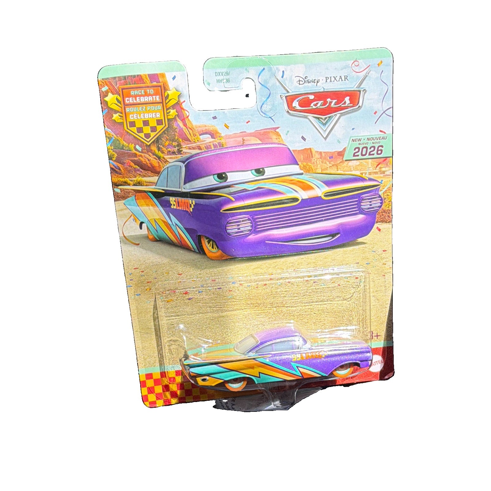 Mattel Disney Pixar Cars 2026 Lightning McQueen 1:55 Diecast Car Unopened
