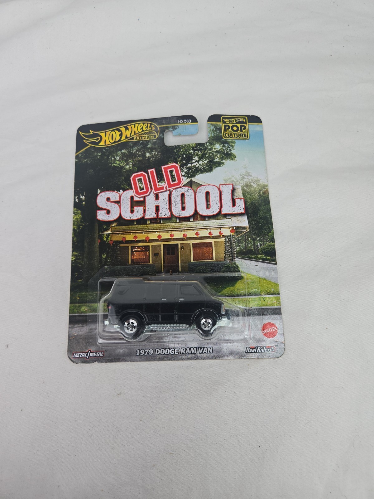 Mattel Hot Wheels Pop culture old school Dodge Ram Van Diecast Car – New on card