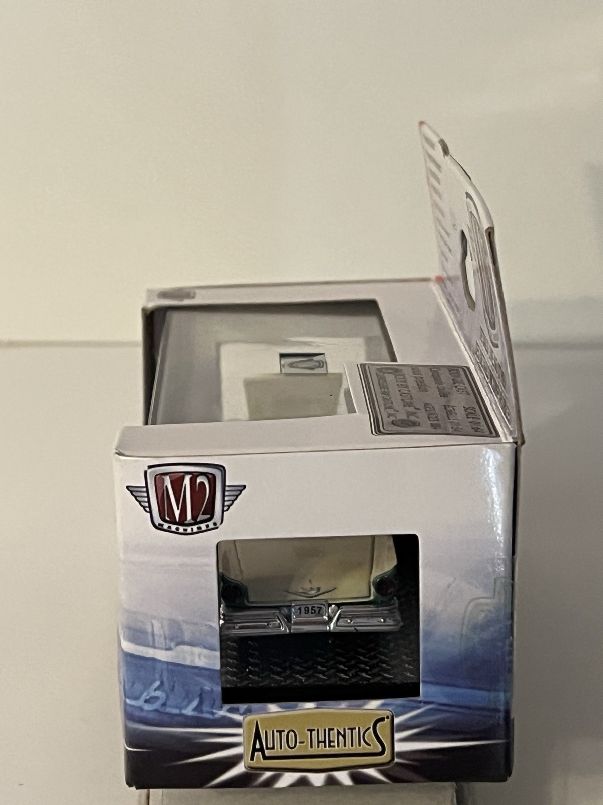1957 Ford Fairlane 500 M2 Machines Auto‑Thentics R35 Premium Edition Diecast NIB