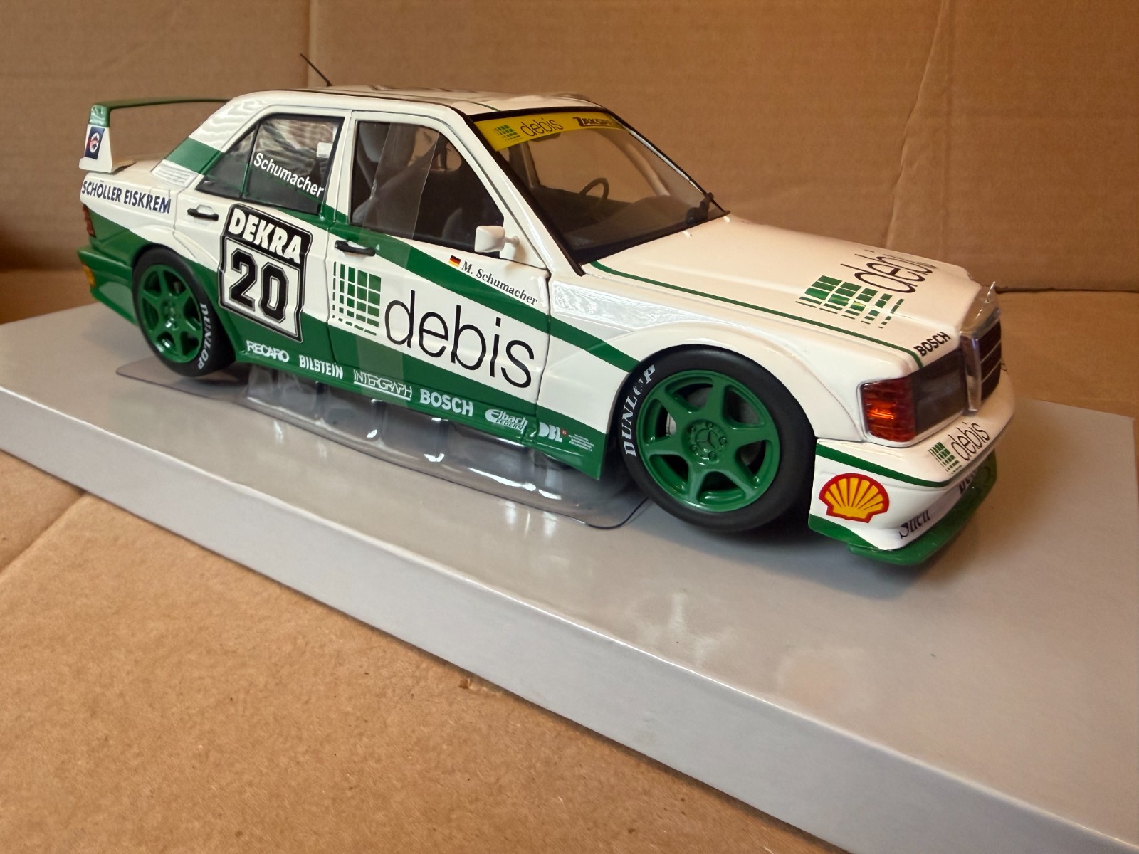 Mercedes-Benz 190E 2.5-16 Evo II #20 DTM 1991 Michael Schumacher 1:18 Werk83