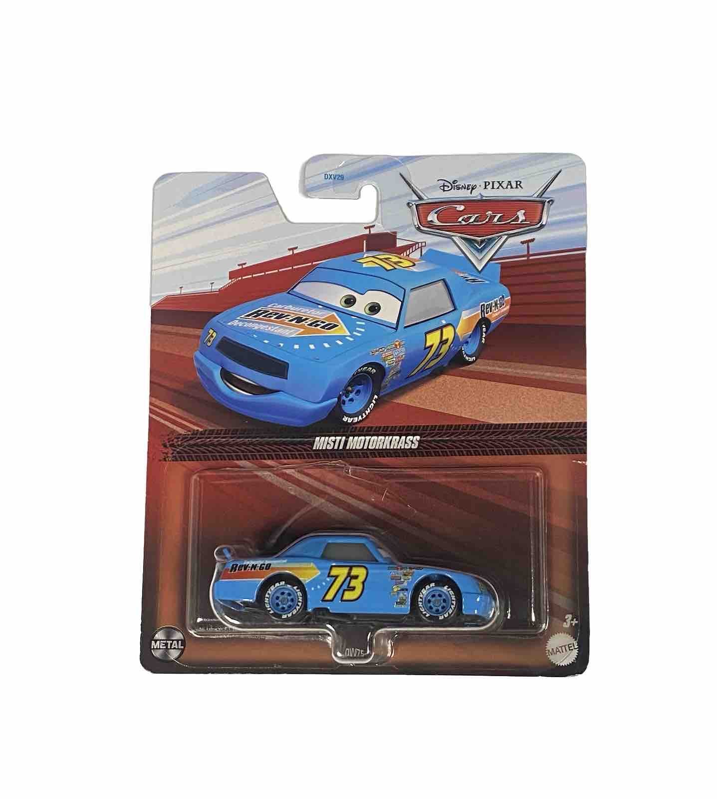 Disney Pixar Cars Misti Motorkrass 1:55 Diecast 2023 – BRAND NEW