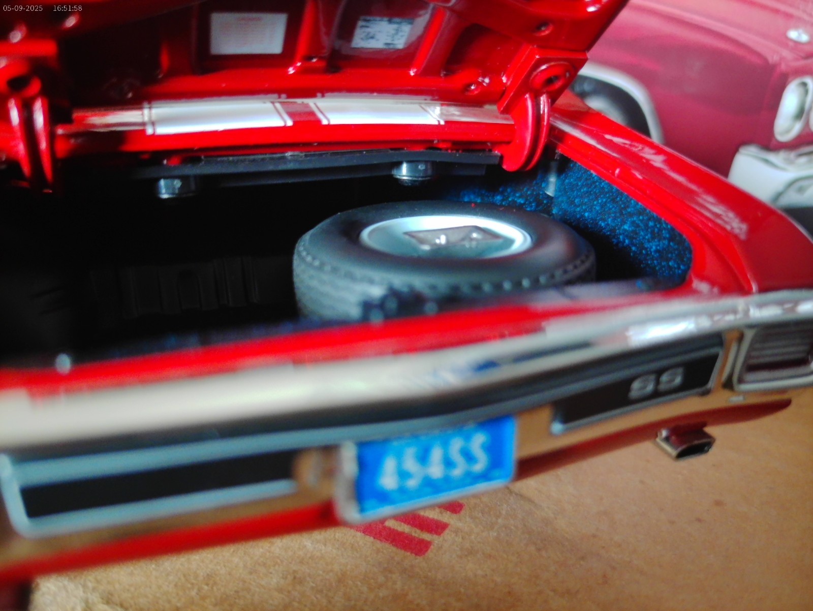 1970 CHEVY CHEVELLE SS 454 BIG BLOCK LS6 CRANBERRY RED 1/18 ACME A1805530 GMP