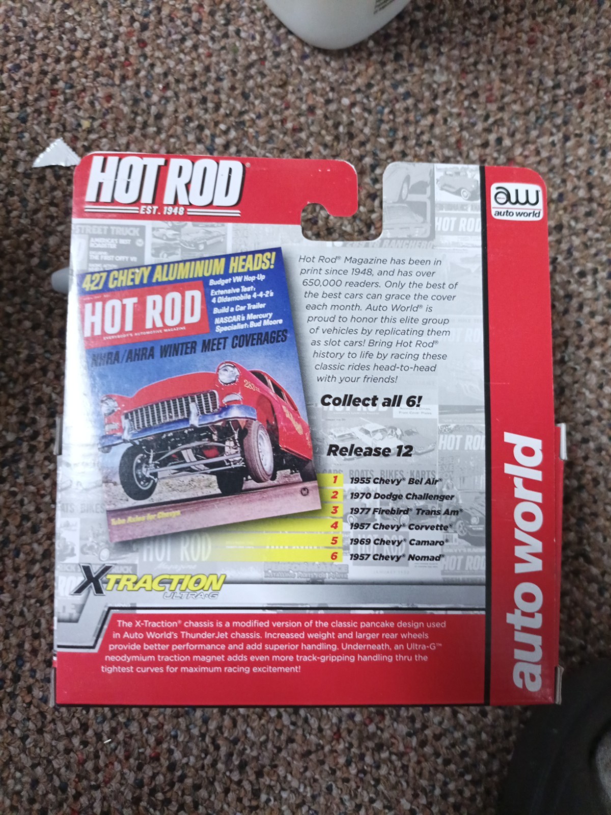 Auto World Hot Rod 1955 Chevy Bel Air Tabacoo
