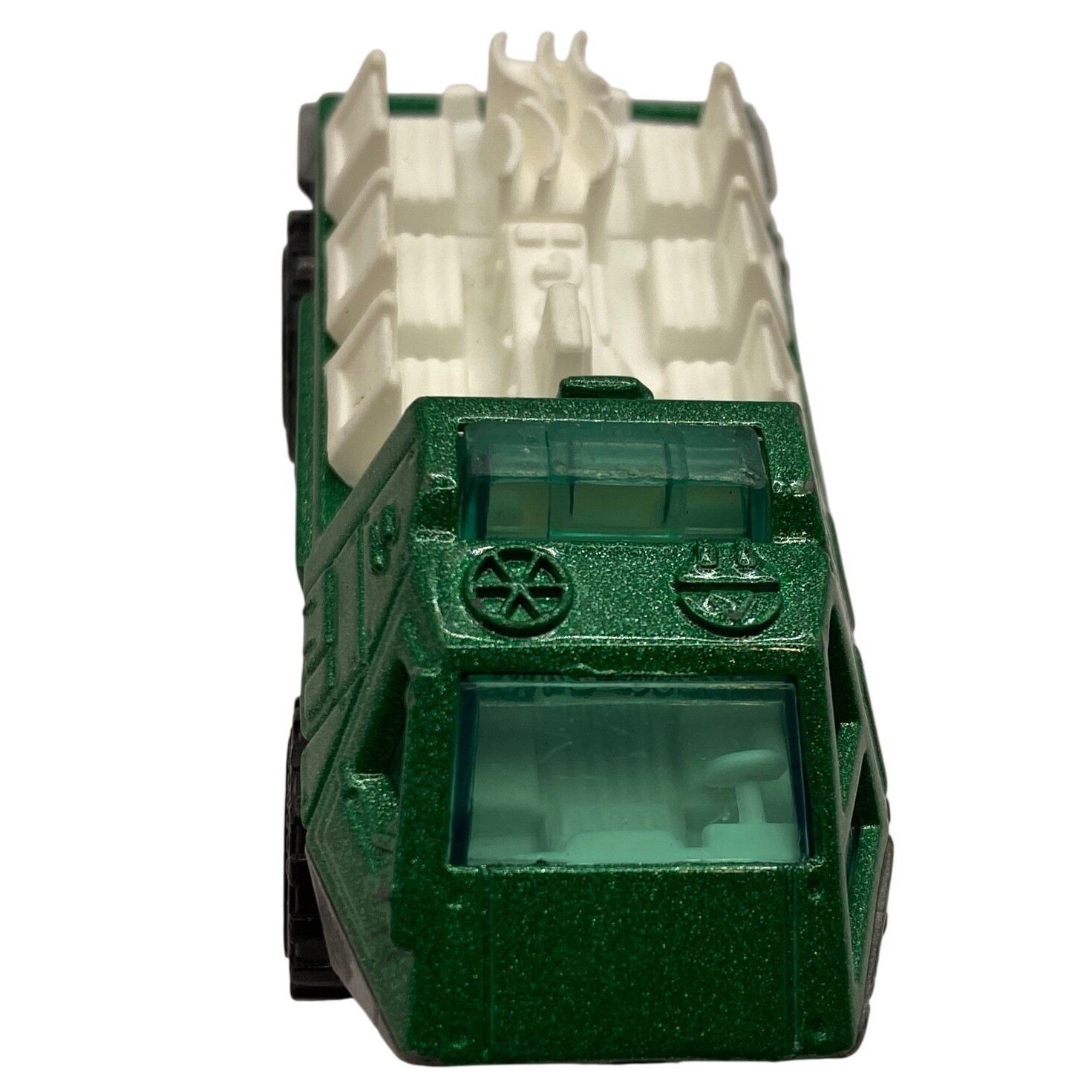 VTG Matchbox Armored Response Vehicle 2000 Hanna-Barbera Metallic Green Diecast