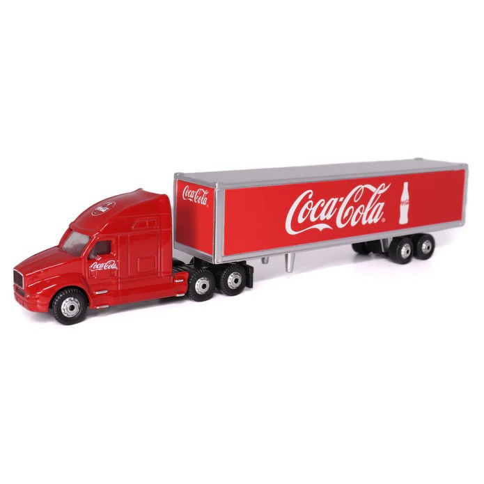 Motor City Classics Coca-Cola Coke Tractor Trailer 1:87 Diecast Truck 487010
