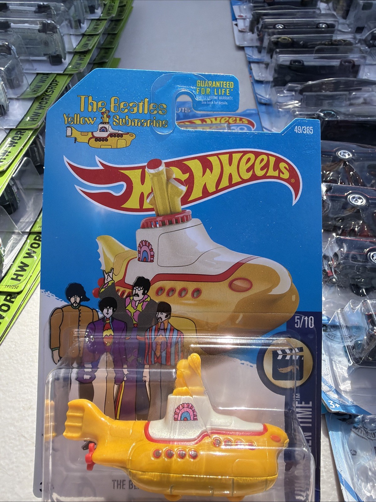 2016 Hot Wheels Screen Time The Beatles Yellow Submarine