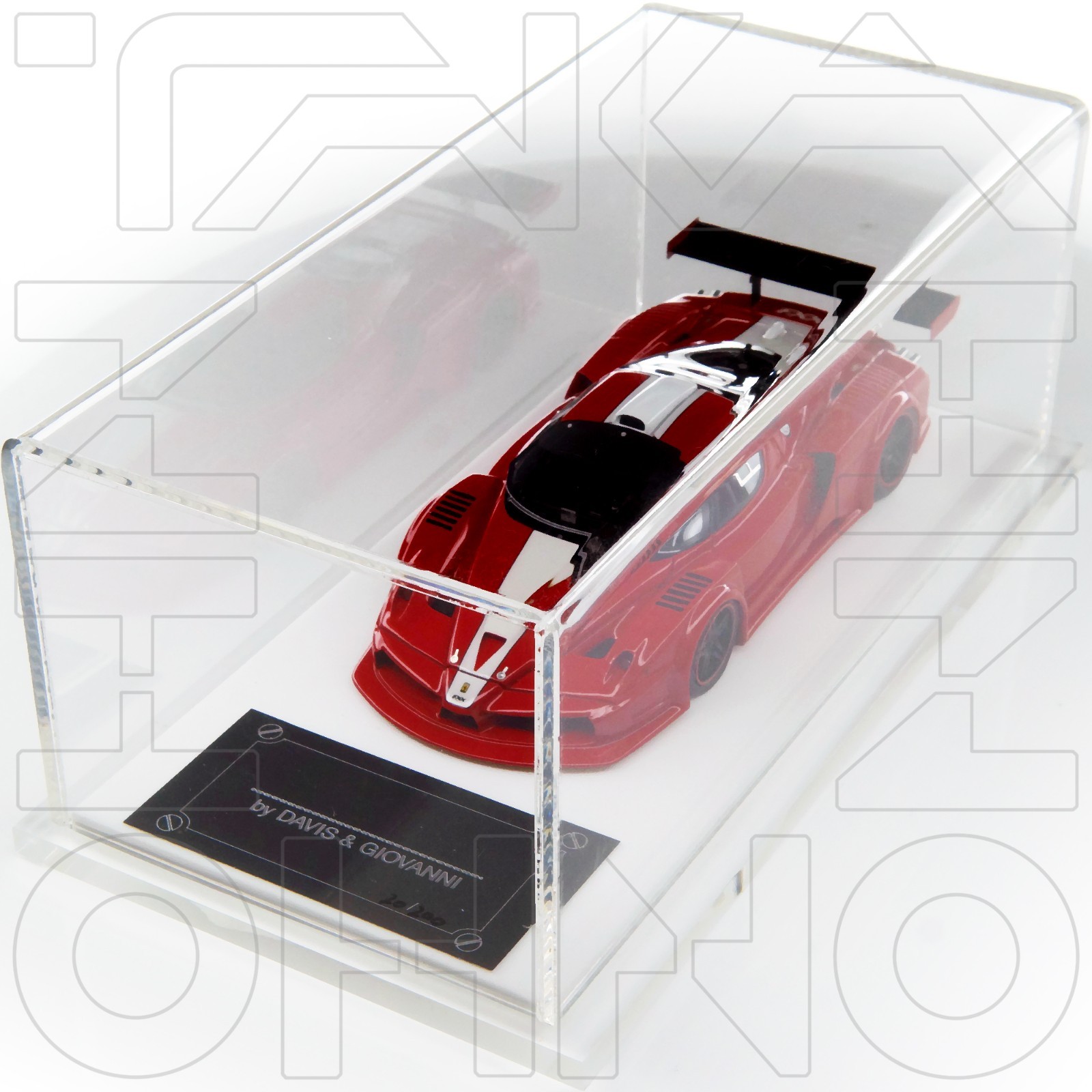 Ferrari FXX GT Concept DAVIS & GIOVANNI 1:43 Rosso Corsa Red enzo limited 200pcs