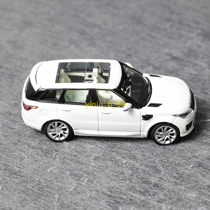 1:64 Scale White 2018 Range Rover Sport SUV Diecast Model Car Collection – New