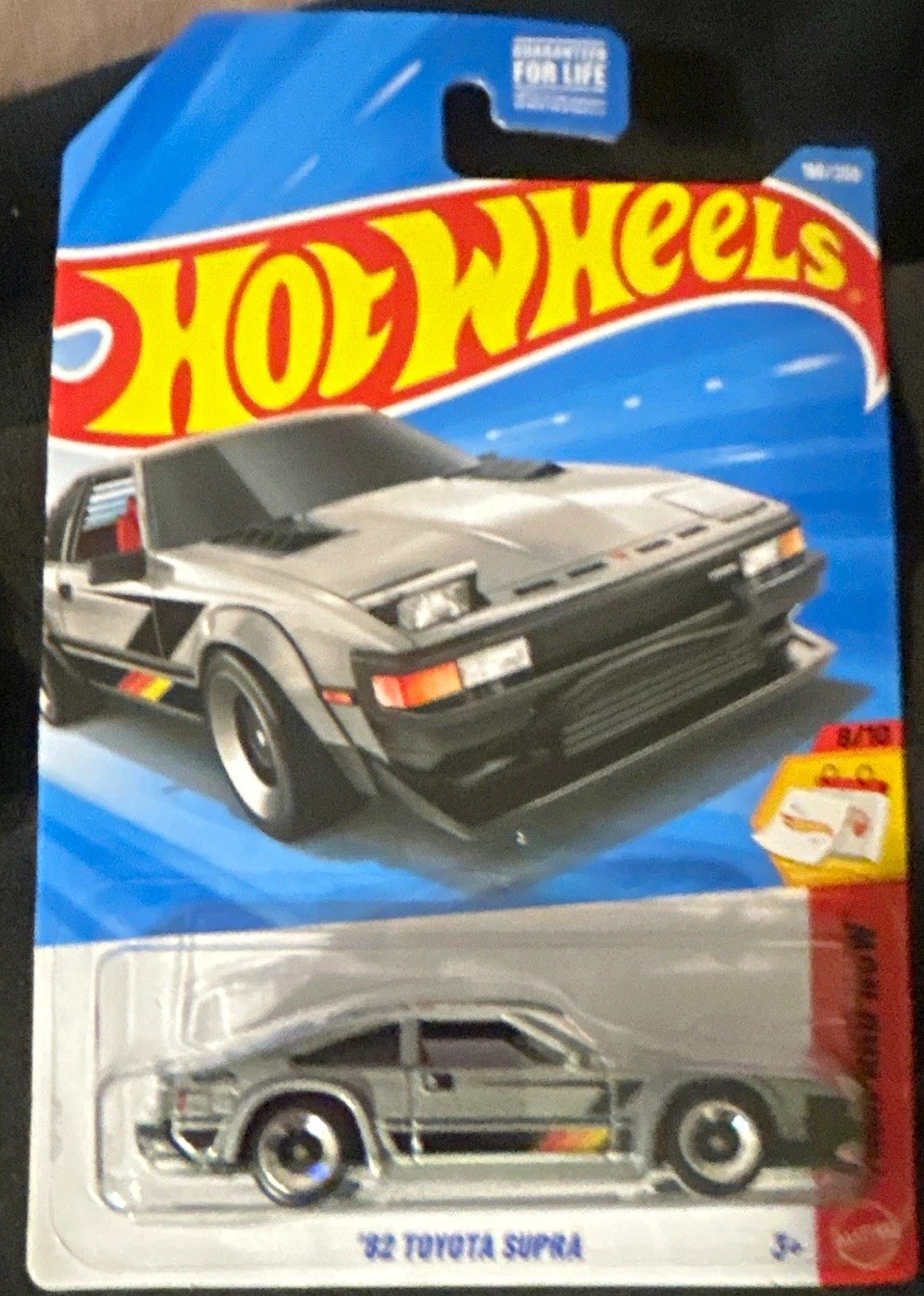 Hot Wheels Then and Now 1:64 Toyota ’82 Supra Silver Diecast Unopened Box