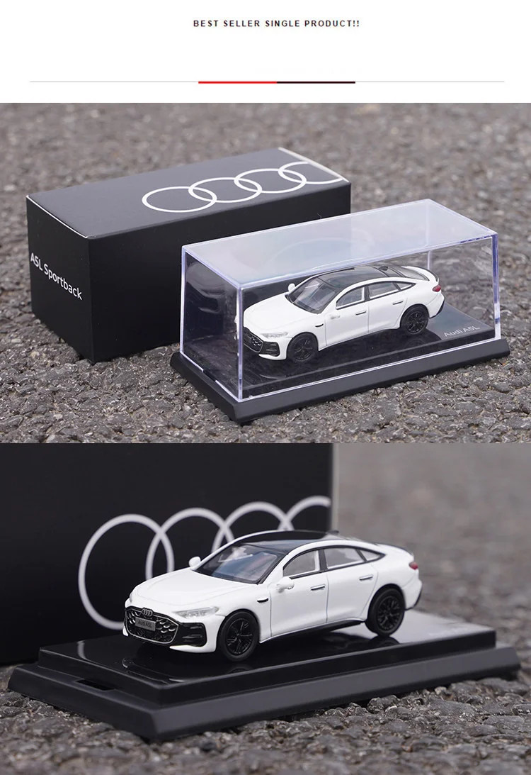 1:64 Audi A5 A5L Sportback 2025 Coupe Alloy Sports Car Model Diecast Vehicle