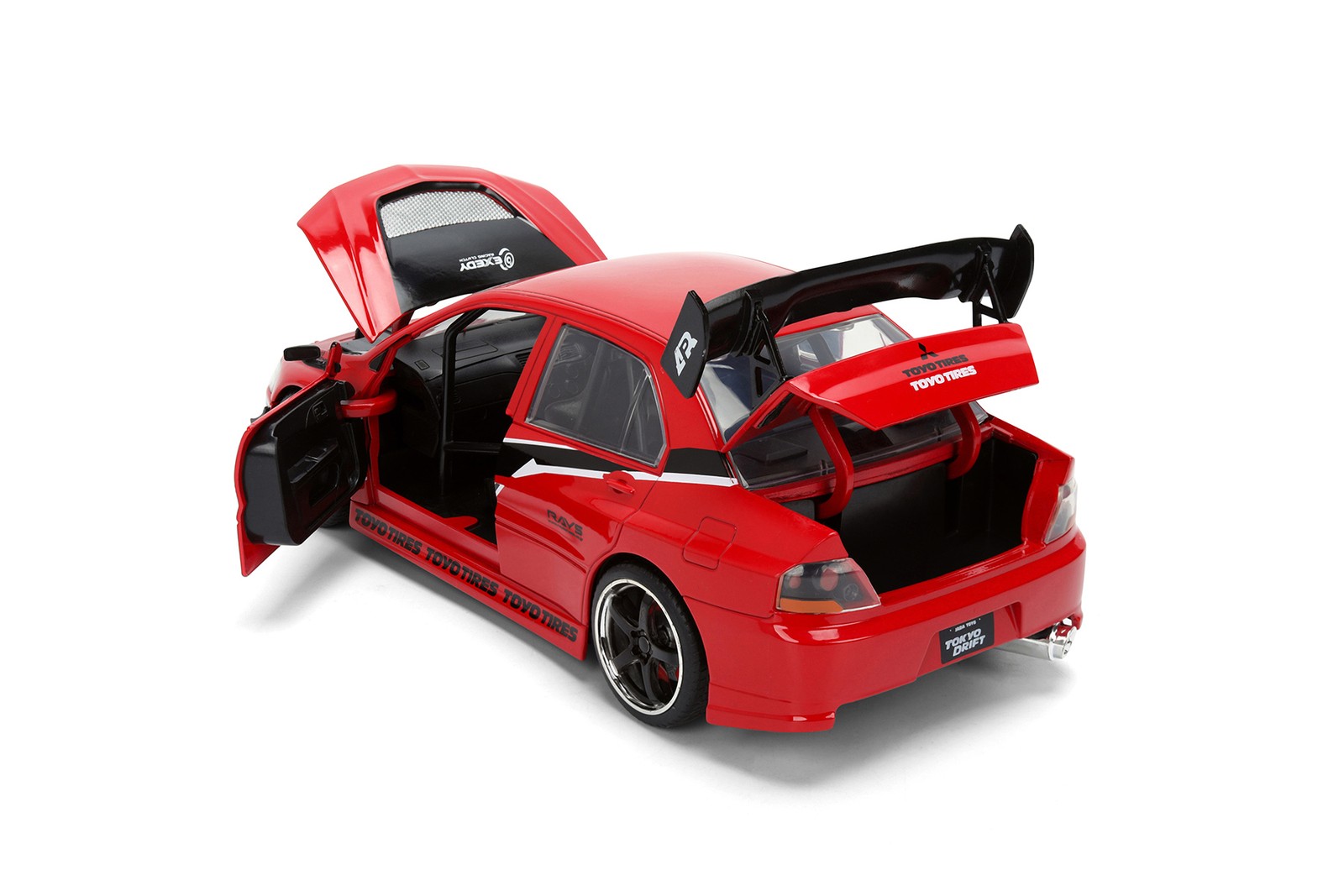 SEAN’S MITSUBISHI LANCER EVOLUTION IX – 25TH 1/24 DIECAST CAR JADA TOYS 36208