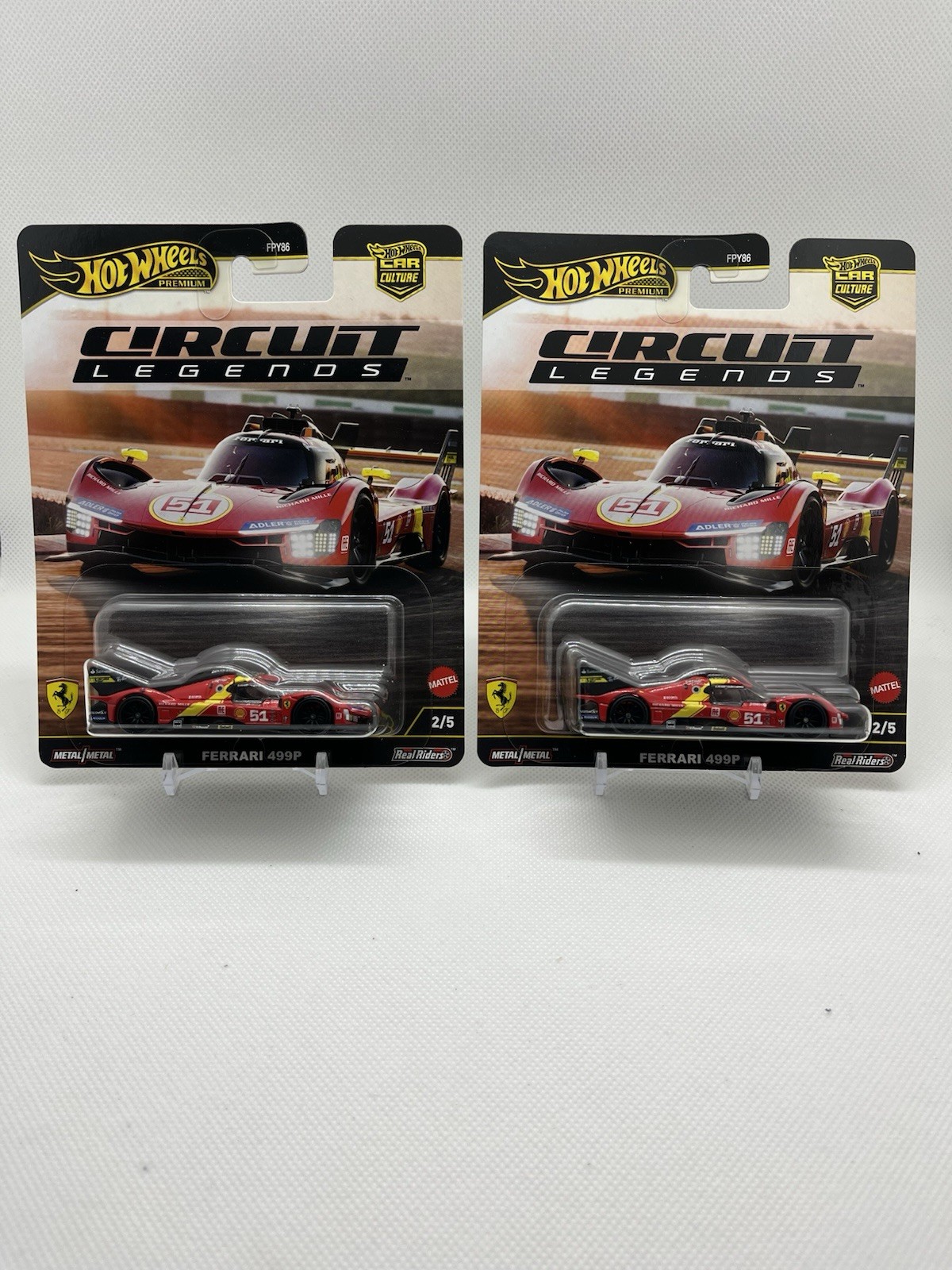 Hot Wheels Premium 2025 Car Culture “Circuit Legends” Ferrari 499P Red 1:64 (2)