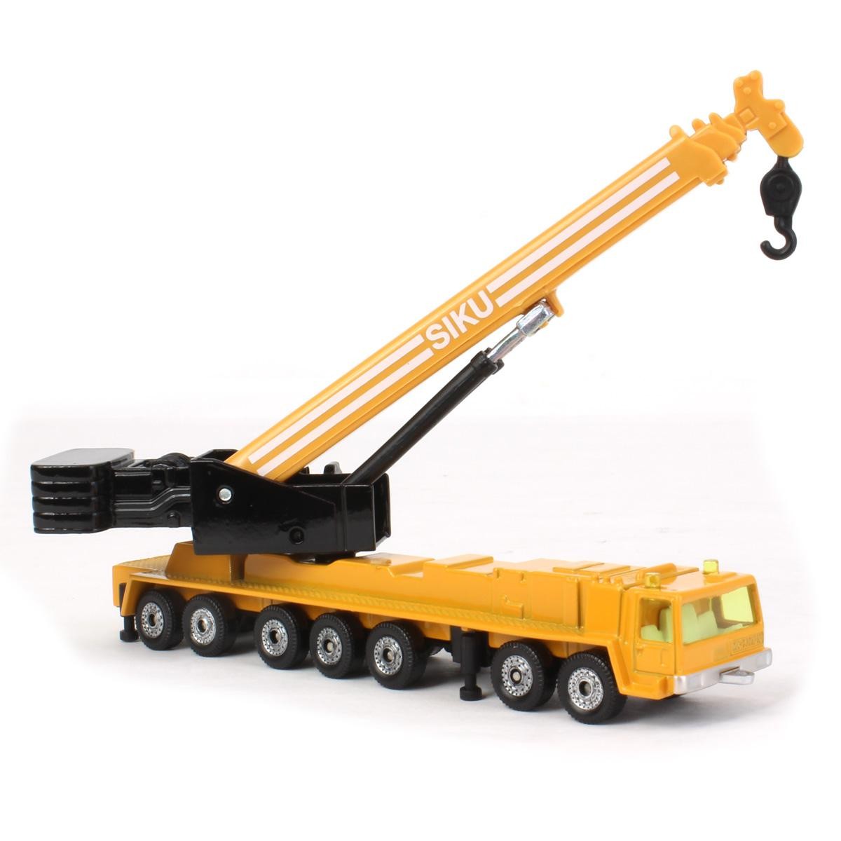 Yellow Mega Lifter Crane Truck by SIKU 1623